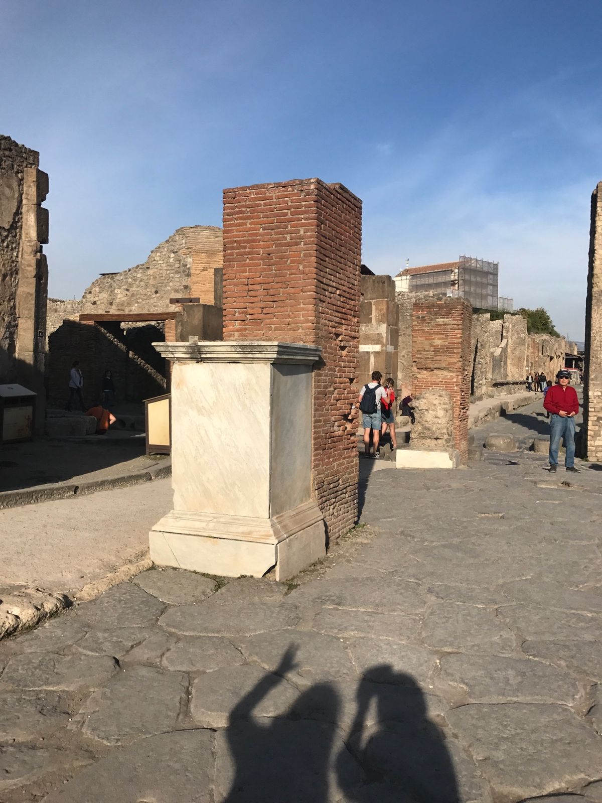 惹かれて止まなかったポンペイ遺跡へ。
