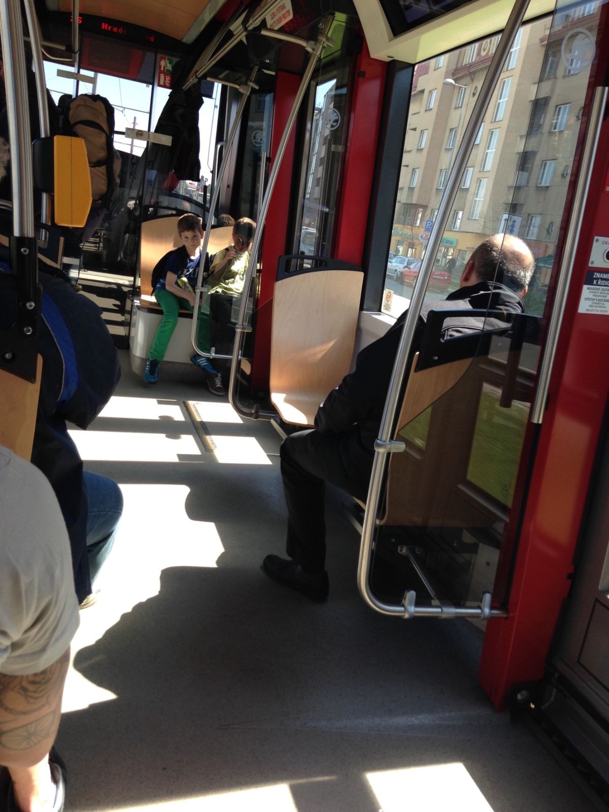 チェコのトラムに乗ってみる。