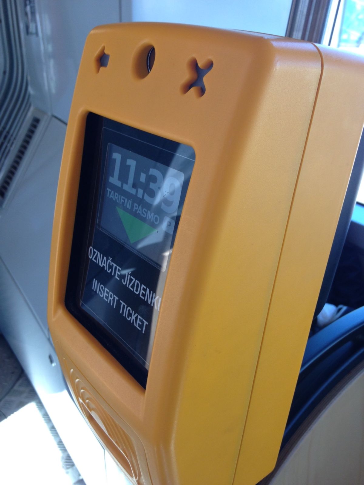 チェコのトラムに乗ってみる。