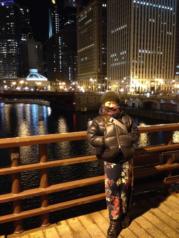 アメリカ(米国)・シカゴ「ブルースを求めてシカゴ」の写真：シカゴの夜景いろいろ