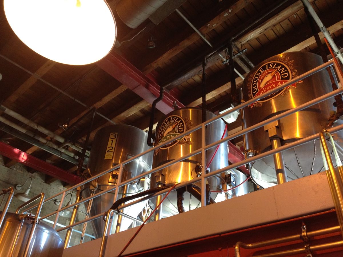 シカゴのクラフトビール「GOOSE ISLAND」のビールツアーに参加して...