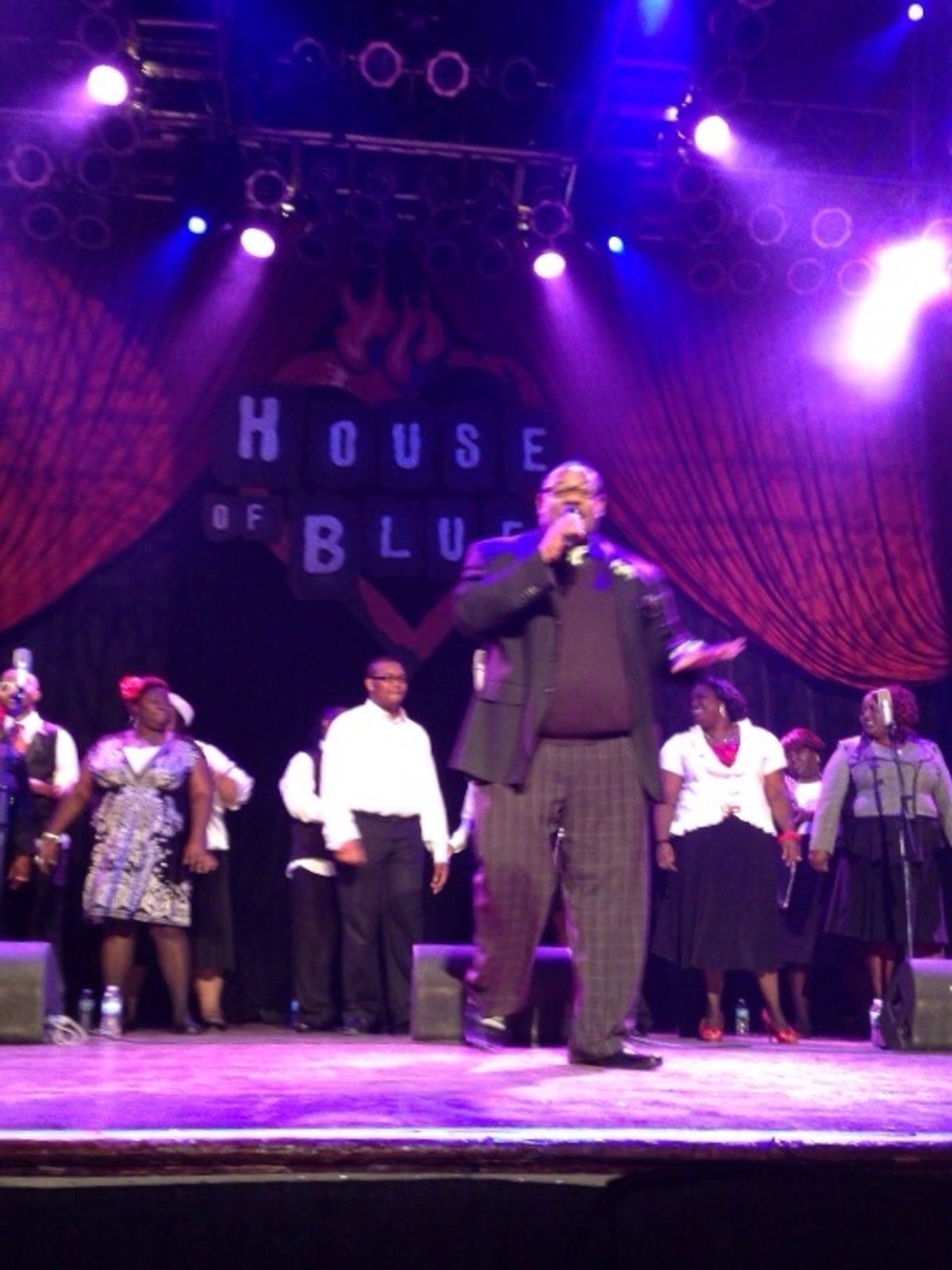 「HOUSE OF BLUES」でゴスペルブランチ。
ジョン・ベルーシの...