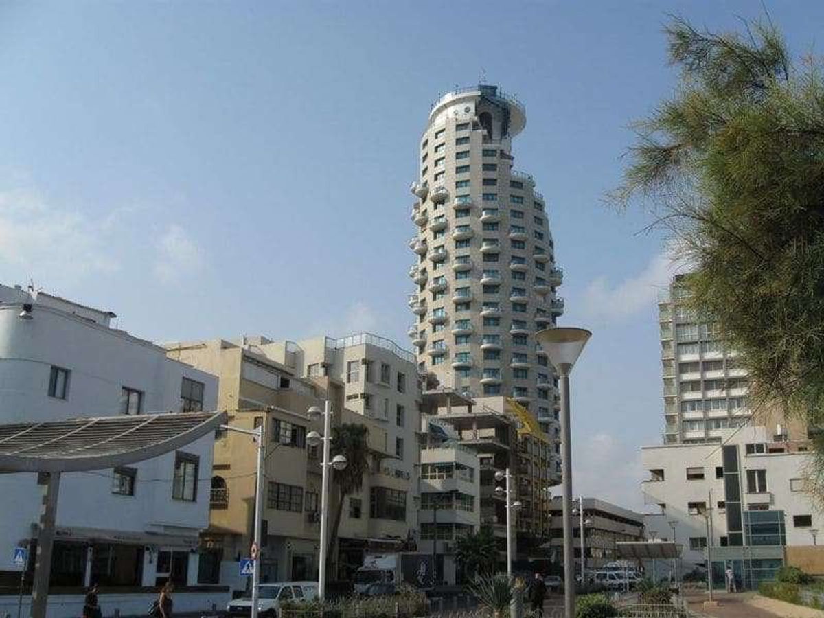 朝のテルアビブ