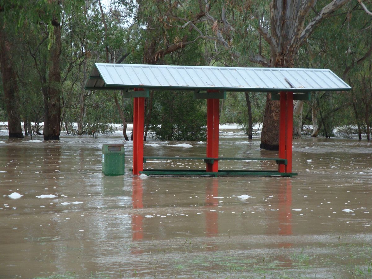 ラウンド始めて初っ端からこの先は洪水で通れないとかなって急遽ルート変更にな...