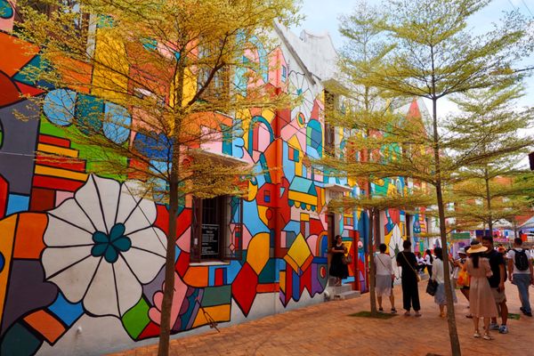 マレーシア・マラッカ「マレーシア：ぷらっとクアラルンプール、マラッカ」の写真：マラッカは、低層の町並みが続いている。
...