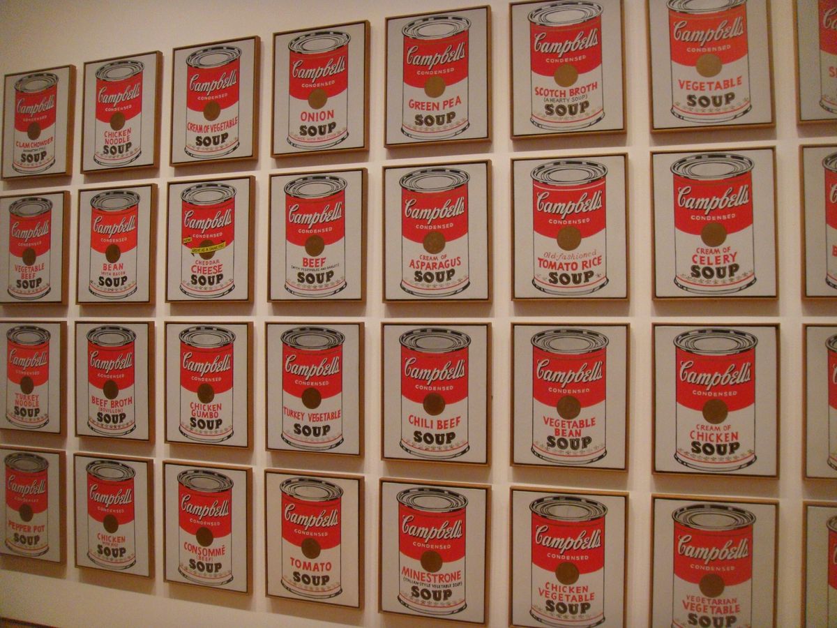 MOMAでウォーホルに会って来た。
ポップアート大好き。