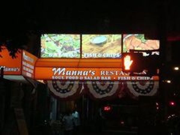 アメリカ(米国)・ニューヨーク「ボイスレッスンinハーレム」の写真：チェーンみたいだけど、このソウルフードレ...