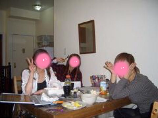 アメリカ(米国)・ニューヨーク「ボイスレッスンinハーレム」の写真：同じ時期に滞在していた仲間と、夜通し喋っ...