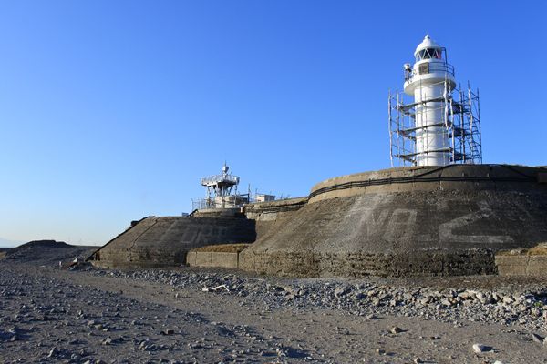 日本・横須賀「横須賀：旧軍事施設巡り。記念艦三笠＞猿島＞第二海堡」の写真：最後に第二海堡へ。日差しが強かったので結...