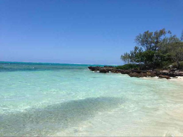 ニューカレドニア・グリーン島「天国に一番近い島w ニューカレドニア」の写真:1.2枚目はグリーン島、ほんとに海がきれ...