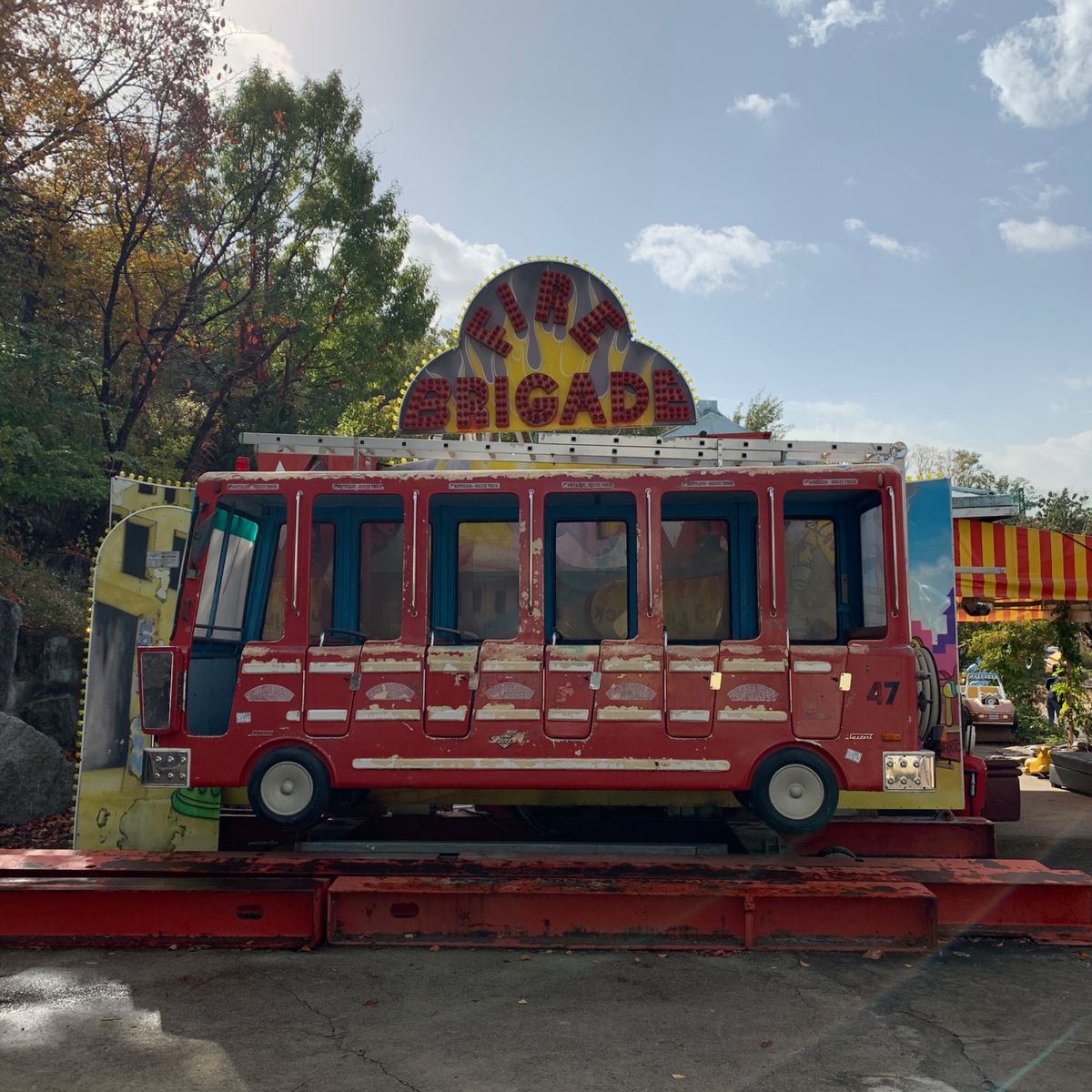 【龍馬ランド】
廃墟の遊園地🎡
PV撮影地にもなっている場所みたいなので、...