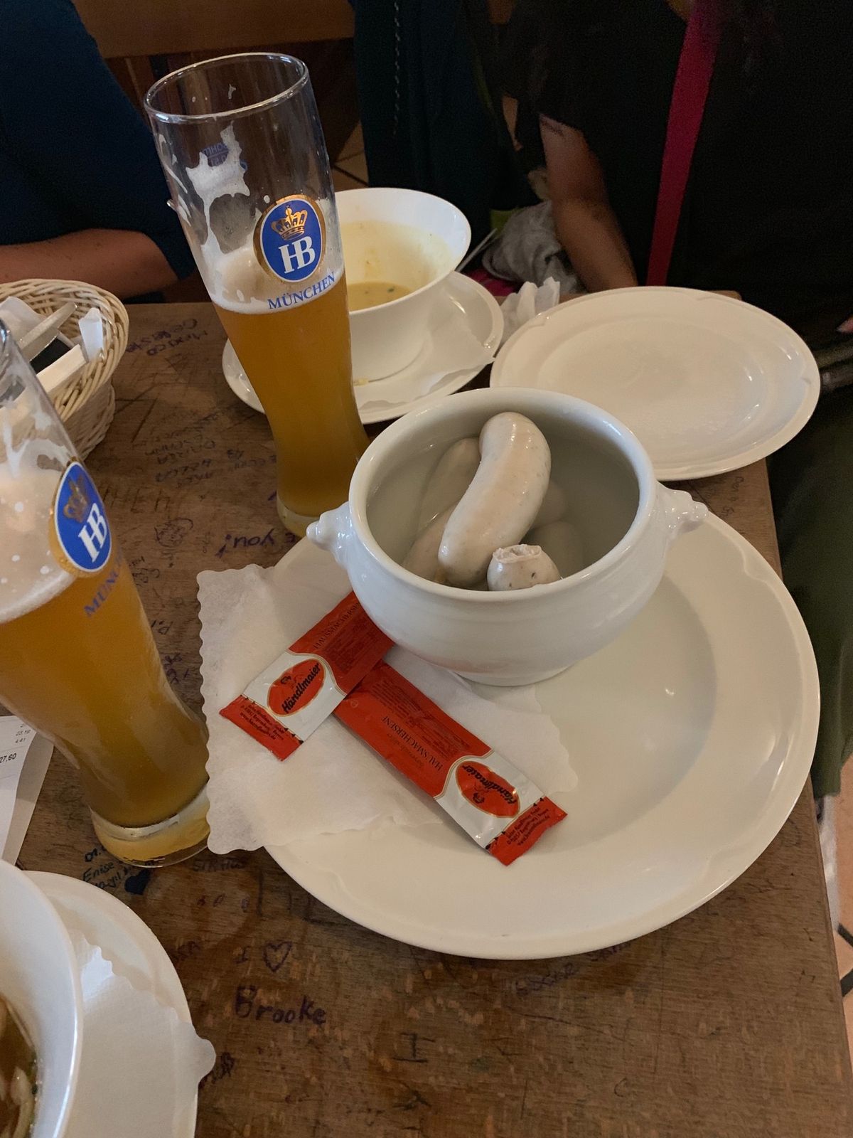 ローテンブルクからミュンヘンへ。
ソーセージばっかり食べてました笑