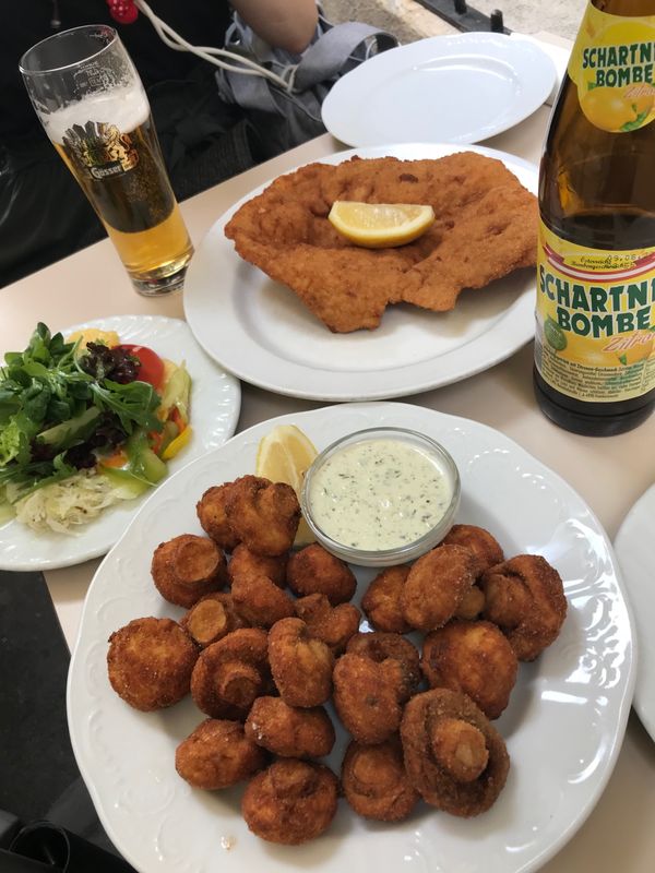 オーストリア・ウィーン「ウィーン旅行」の写真：レモネードには必ず虫が寄ってきました。音...