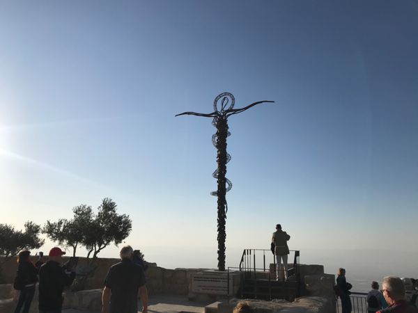 ヨルダン・アンマン「ヨルダン」の写真：ネボ山からの景色