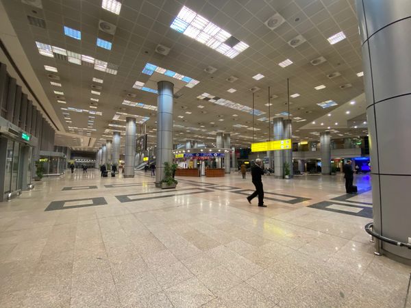 エジプト・カイロ「エジプト 砂漠キャンプの旅」の写真:14時間のフライトを終えカイロに到着!爆...