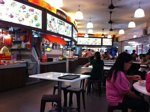 シンガポール・シンガポール「2011年 シンガポール　滞在中のありふれた写真」の写真：毎日夕食をした食堂