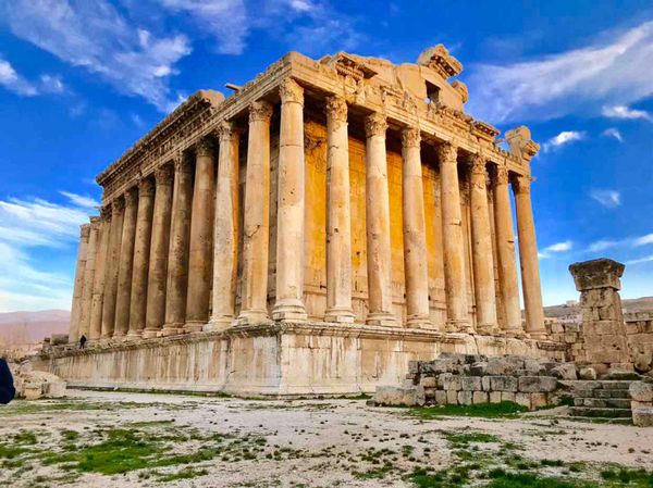 レバノン「2019-2020レバノン旅行」の写真：世界遺産『バッカス神殿』
