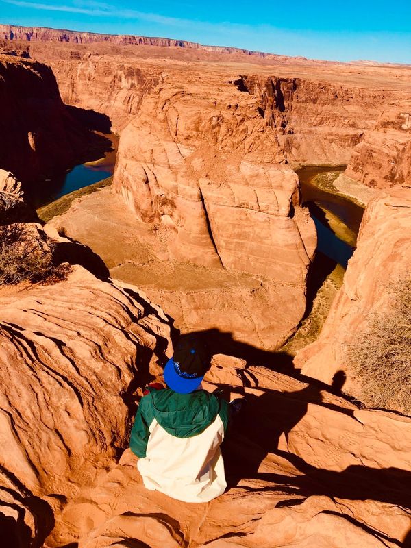 アメリカ(米国)・ロサンゼルス、ラスベガス、ニューオーリンズ 、シカゴ、ニューヨーク「アメリカ縦横断旅　ひとり旅🇺🇸」の写真：DAY4
Horseshoe Bend
...