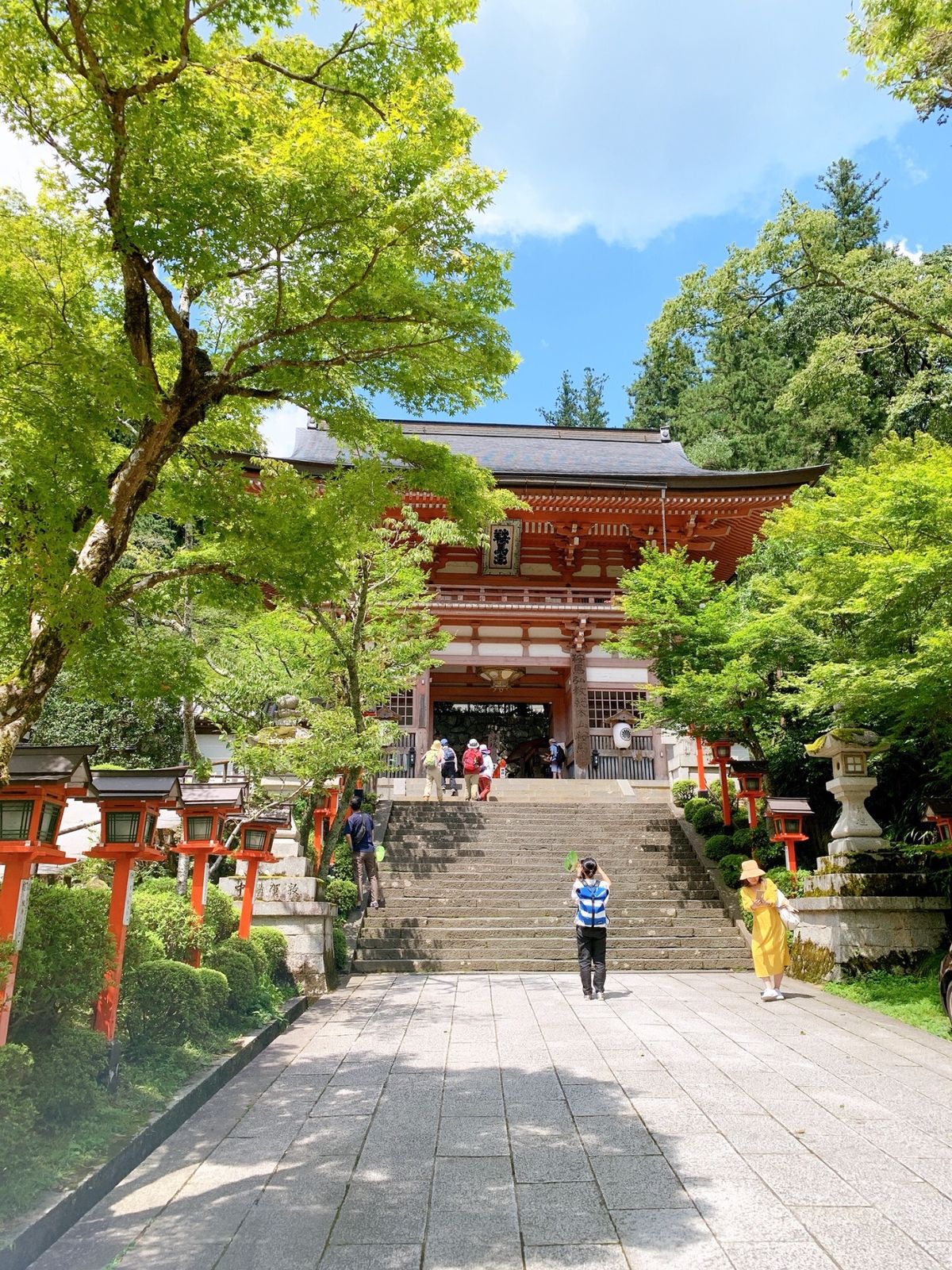 京都旅行 1日目
夏真っ盛りの中貴船の山道を登る
貴船、鞍馬へお参り終えて...