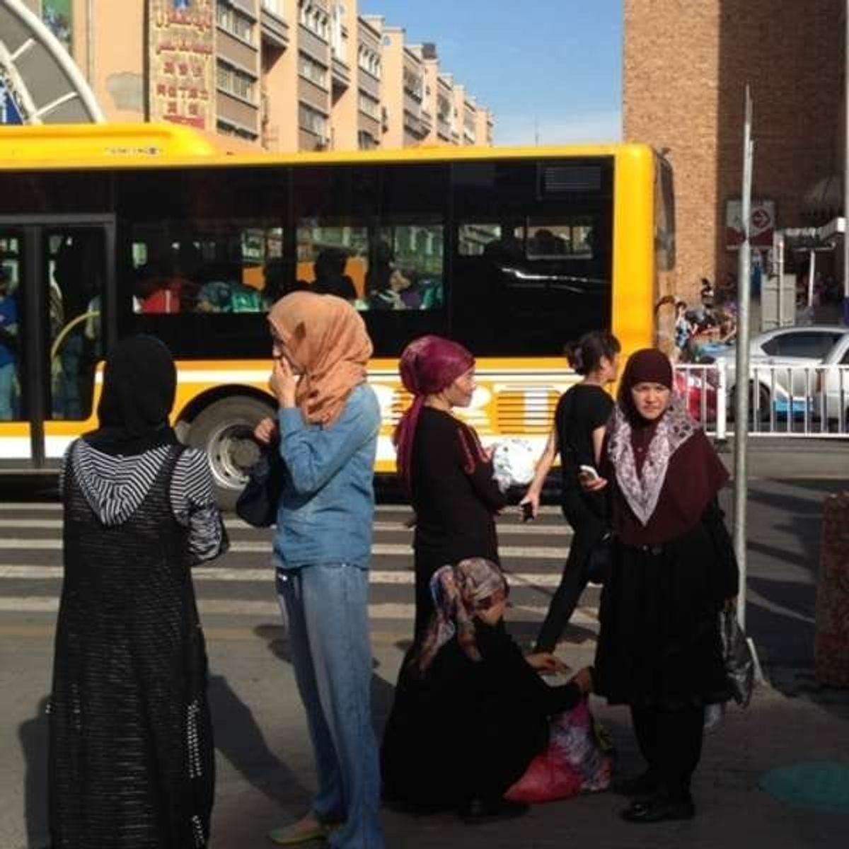 国際大バザール近くの通り

