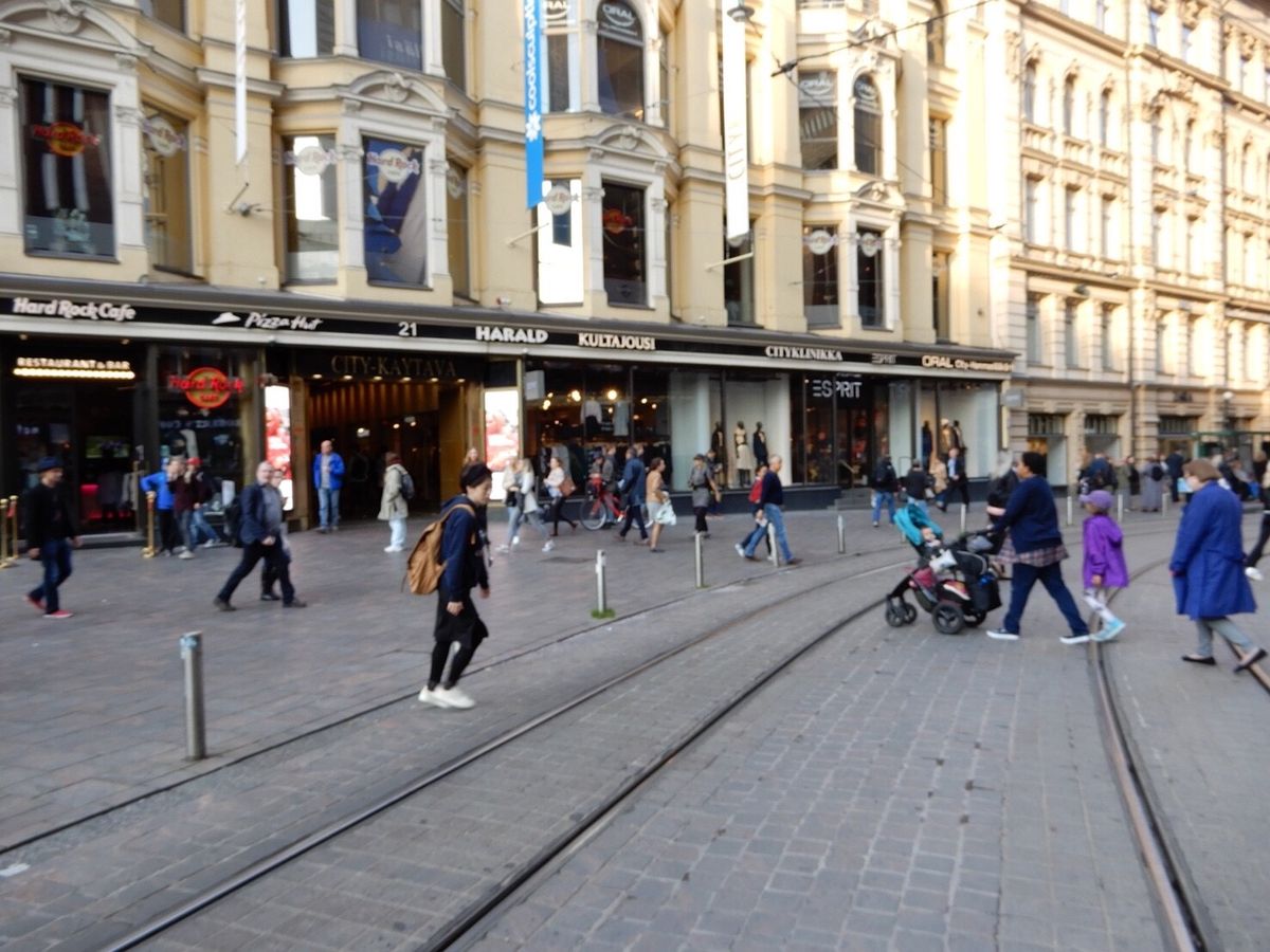 タリンの街並みとヘルシンキ市内