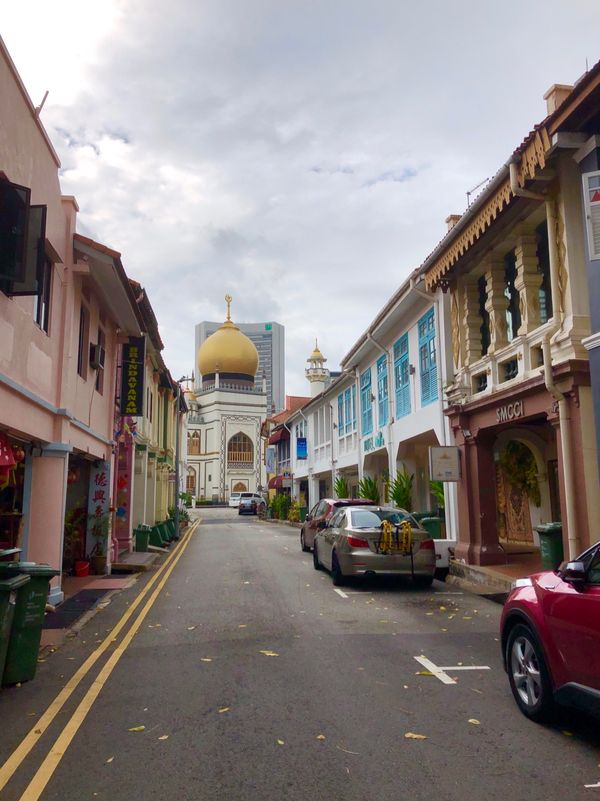 シンガポール「シンガポール学生旅行」の写真：アラブストリートはシンガポールの多文化社...