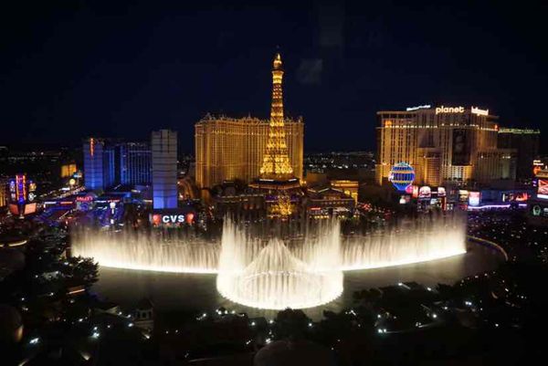 アメリカ(米国)「ラスベガス」の写真：宿泊はベラージオ・ホテル・アンド・カジノ...