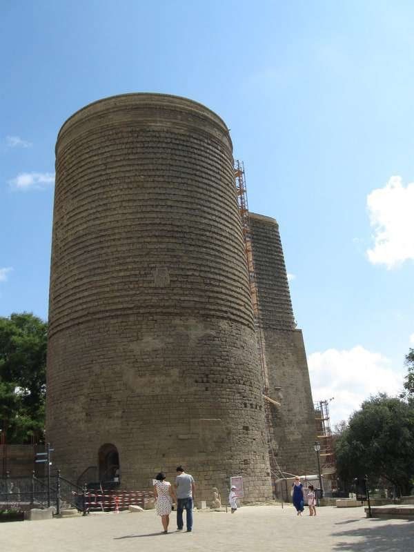 アゼルバイジャン・バクー「2013年 アゼルバイジャン ポテンシャル高きバクー」の写真:世界遺産、乙女の塔
この旧市街全体も世界...