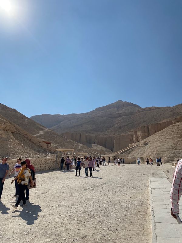 エジプト・カイロ「エジプト 砂漠キャンプの旅」の写真:ツタンカーメン、セティ1世、ラムセスなど...