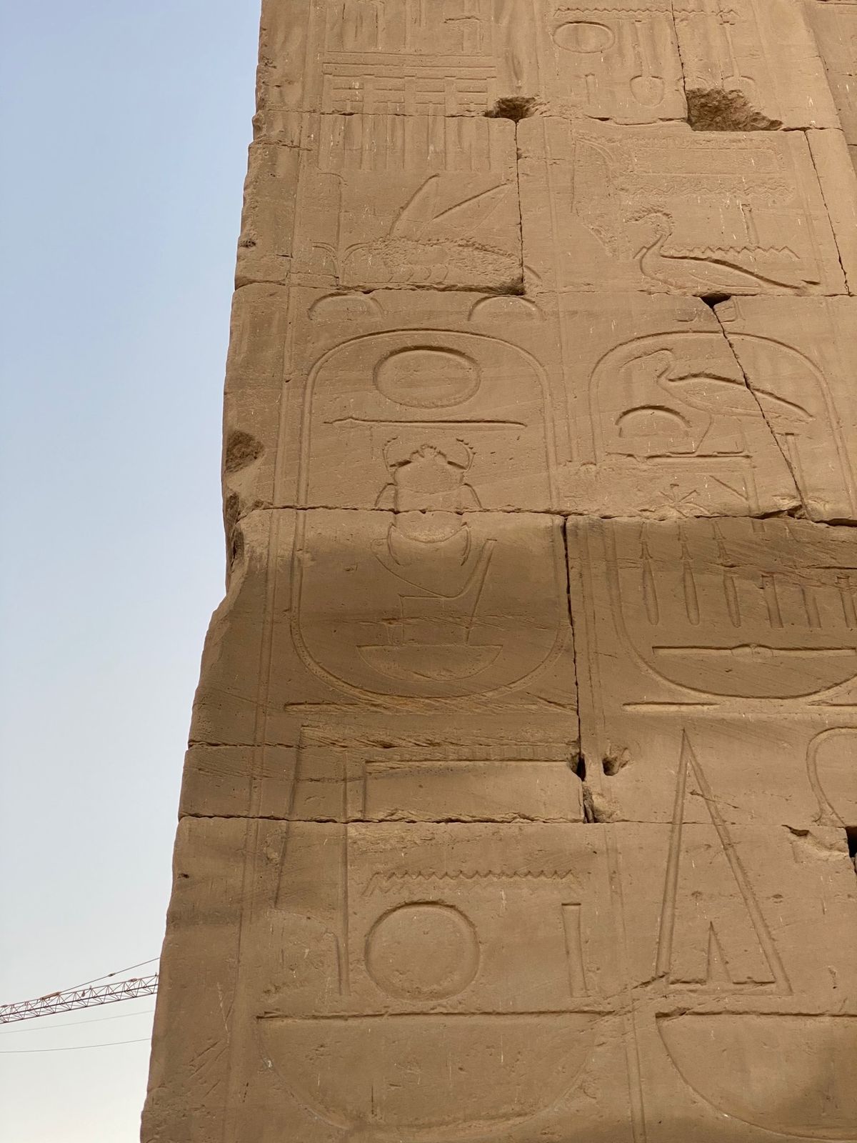 ルクソールラストの遺跡はカルナック神殿！（実はルクソール神殿もいく予定だっ...