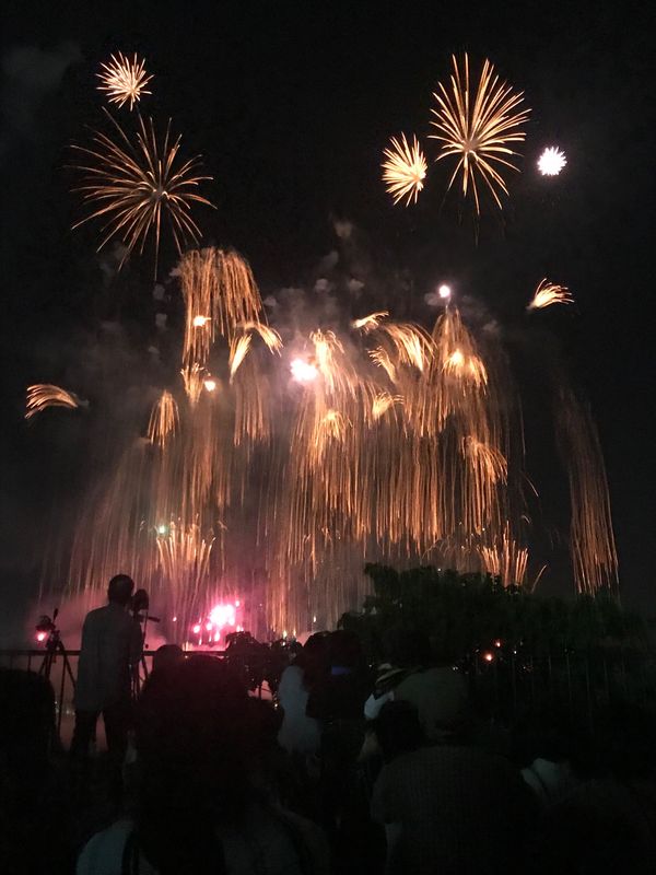 日本「日本巡り」の写真：花火