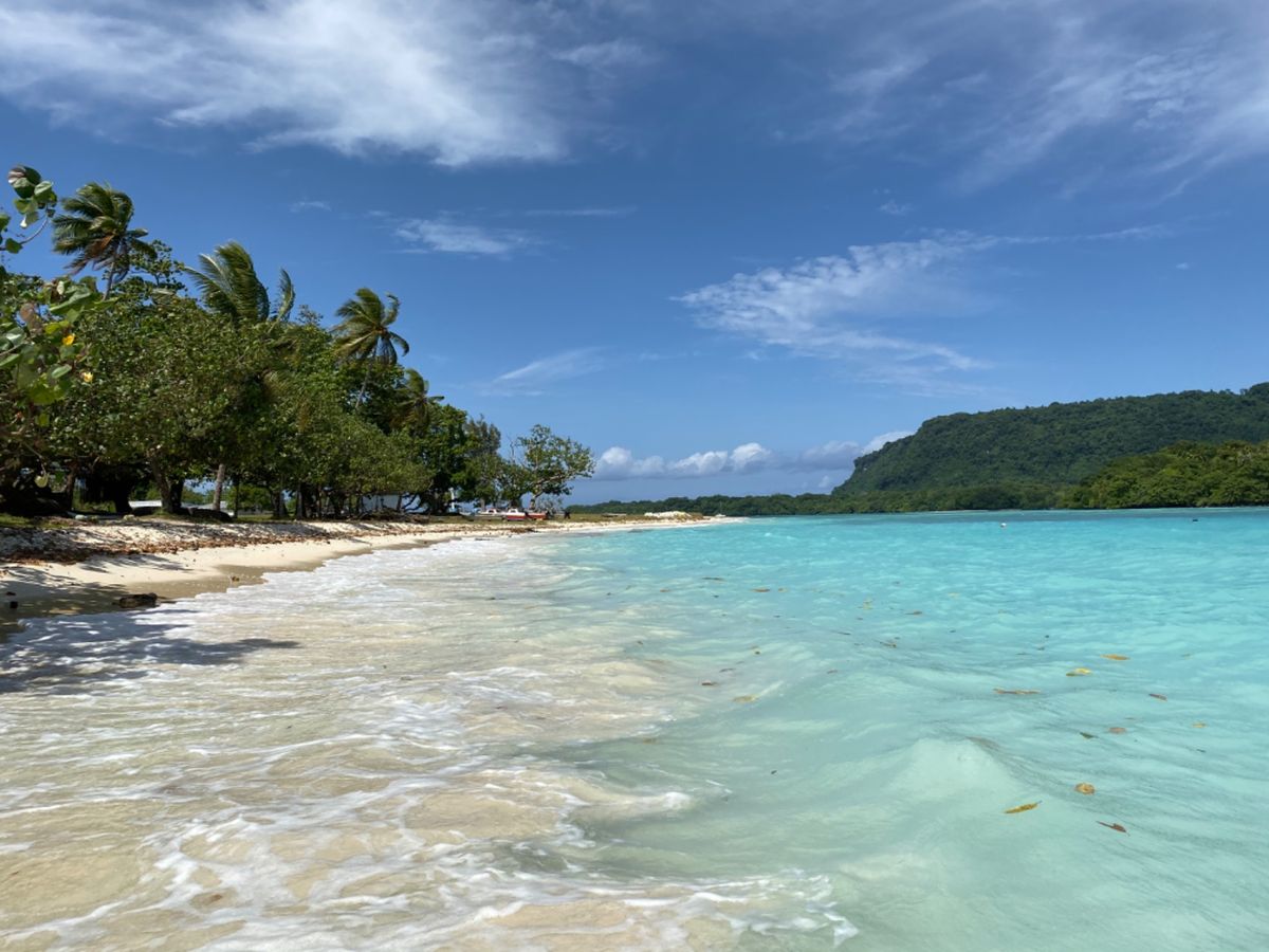 バヌアツ在住の人たちがみんな勧めてくるのはオーリービーチ

シャンパーニュ...