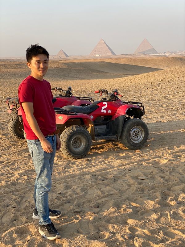 エジプト・カイロ「エジプト 砂漠キャンプの旅」の写真:そして最後は砂漠でバギー。
Osmo ...