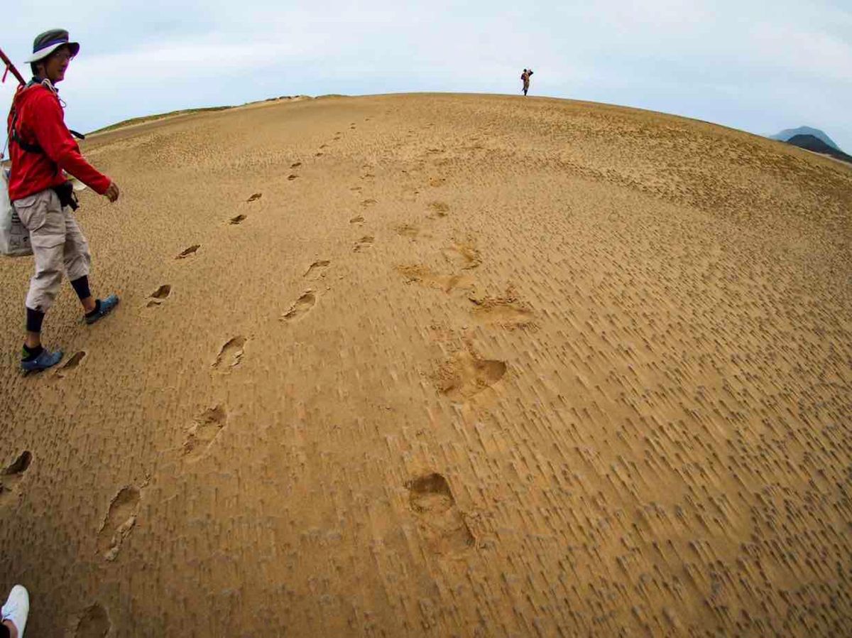 鳥取砂丘にて
パラグライダー体験
