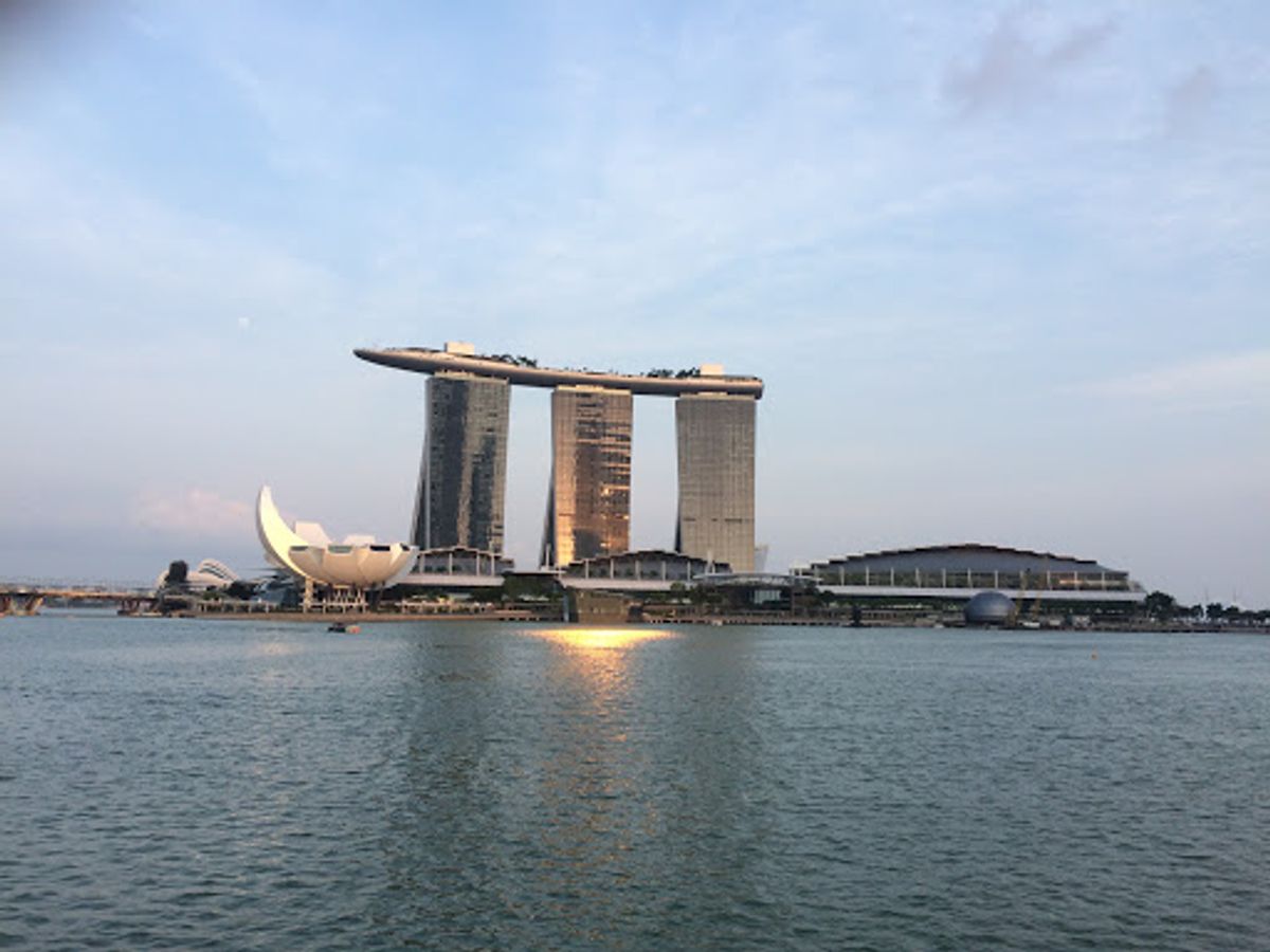 シンガポールは落ち着きます