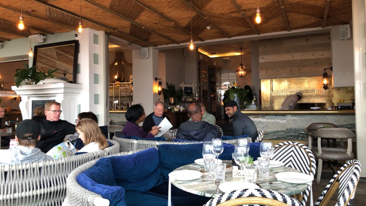 ケープタウンのウォーターフロントにはオシャレで美味しいレストランがたくさん...