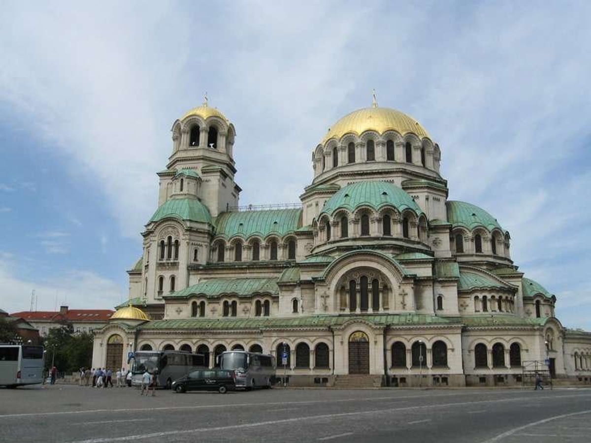 ブルガリア正教会のアレクサンドルネフスキー大聖堂