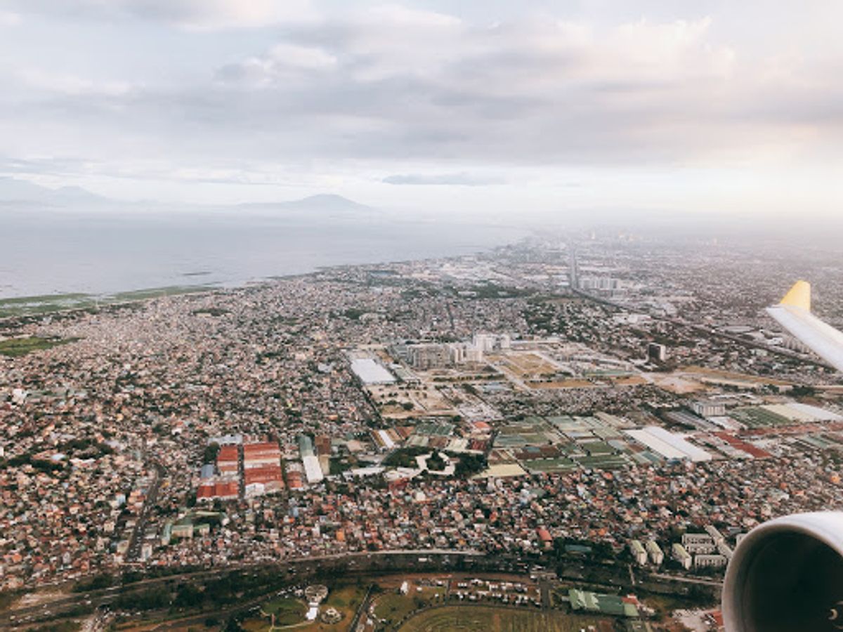 マニラ→ダバオ
pacific airで。
夕方の便はおススメ！
昼間の街...