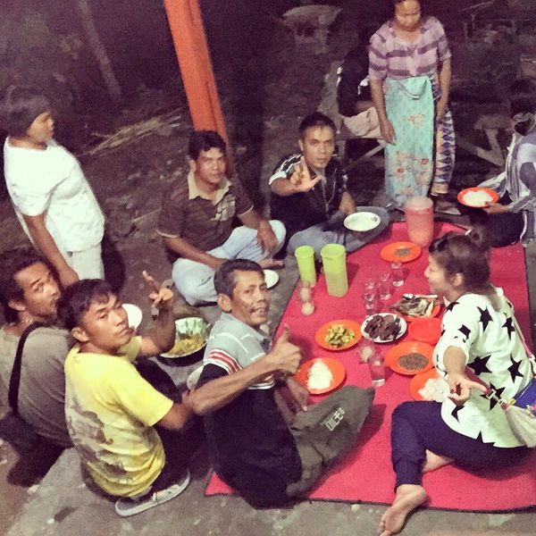 インドネシア・バリ「インドネシアのスマトラ島のサモシール島＆バリ島」の写真：サモシール島で友達のホームパーティーと知...