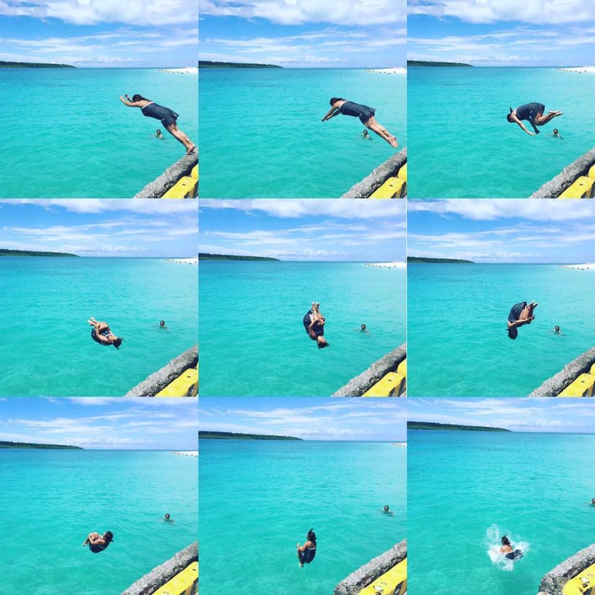 宮古島は海！
毎日どこかしらのビーチに行って一日中海で遊んだ。