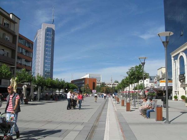 コソボ「2013年 コソボ共和国　超親米イスラム国コソボからセルビア勢力地域へ入境しました。」の写真