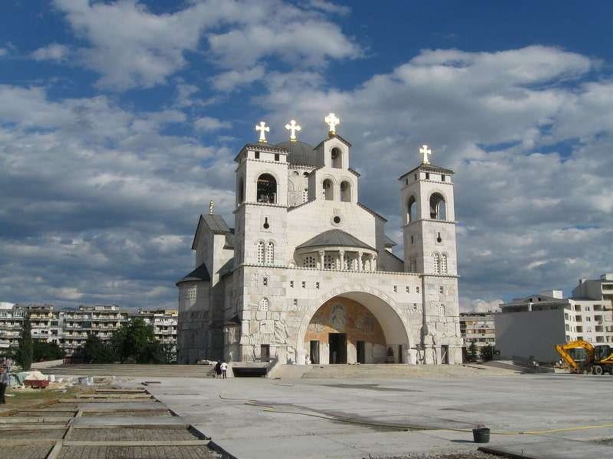 ハリストス復活大聖堂
町で最大のセルビア正教会