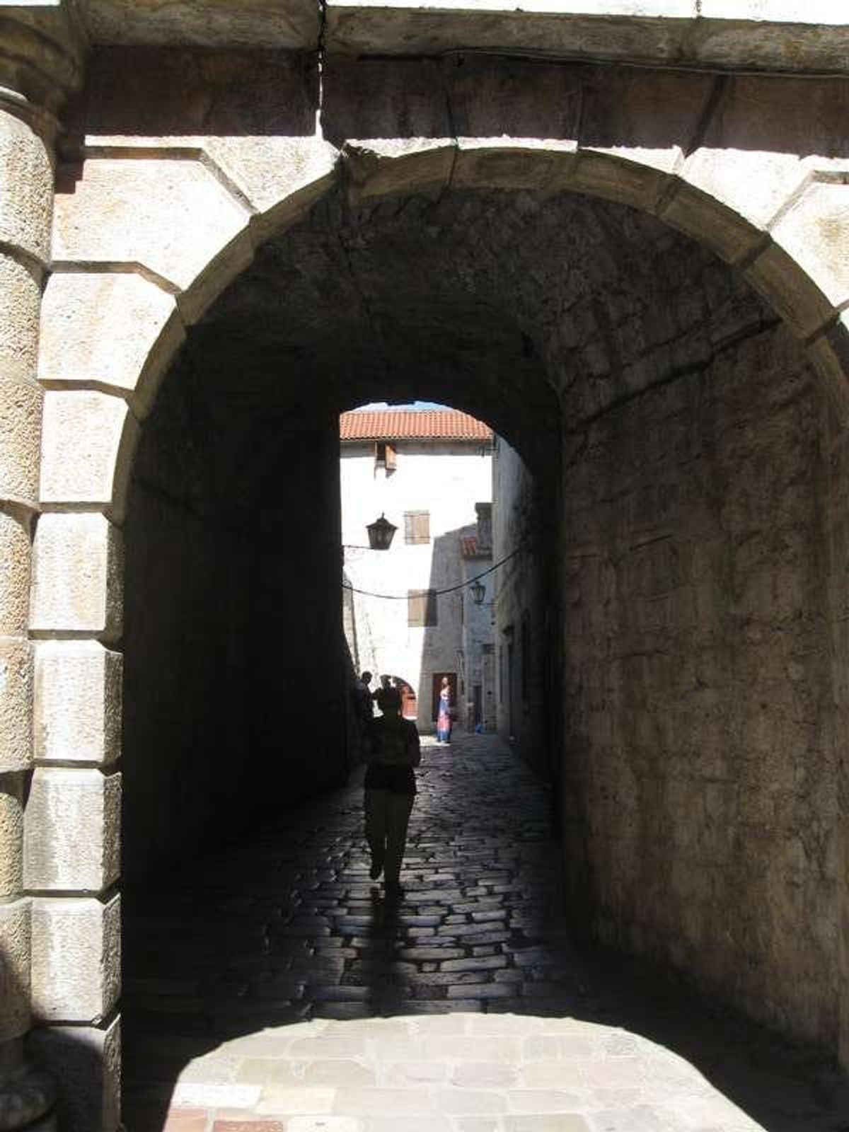 世界遺産　コトルの城壁