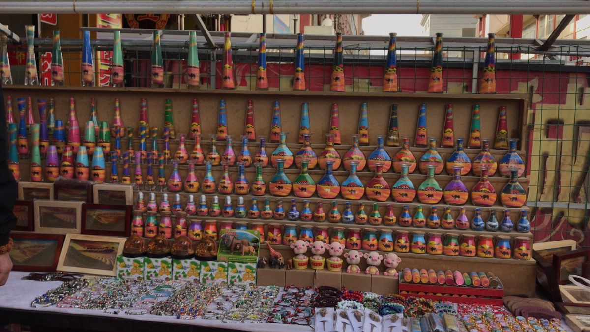 天然石もたくさん売ってるゾーン
