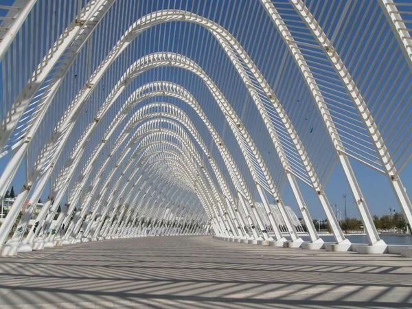 ギリシャ・アテネ「2013年 ギリシャ　アテネ散策～フェリーでトルコへ移動」の写真：アテネオリンピック跡地。
ゴースト化して...