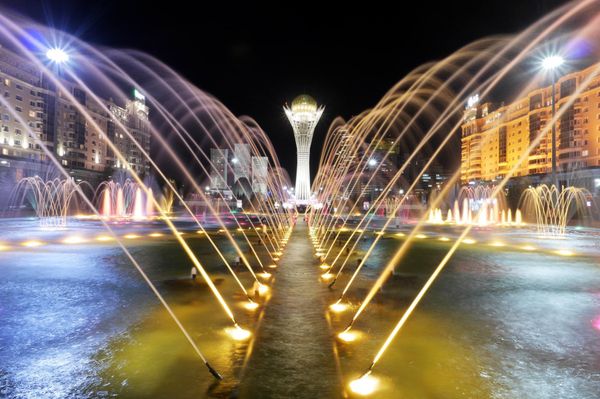 カザフスタン・Astana「中央アジア旅(カザフスタン)」の写真：カザフスタンの首都、ヌルスルタン。
黒川...