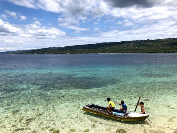 フィリピン・サンフランシスコ「フィリピンの秘境&島巡り」の写真:Talikud island
ボート降...