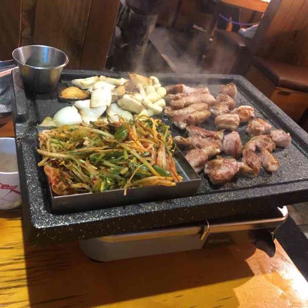 大韓民国 (韓国)・東大門「1人旅　韓国」の写真：連日気温1,2度前後で、冬の韓国にしては...