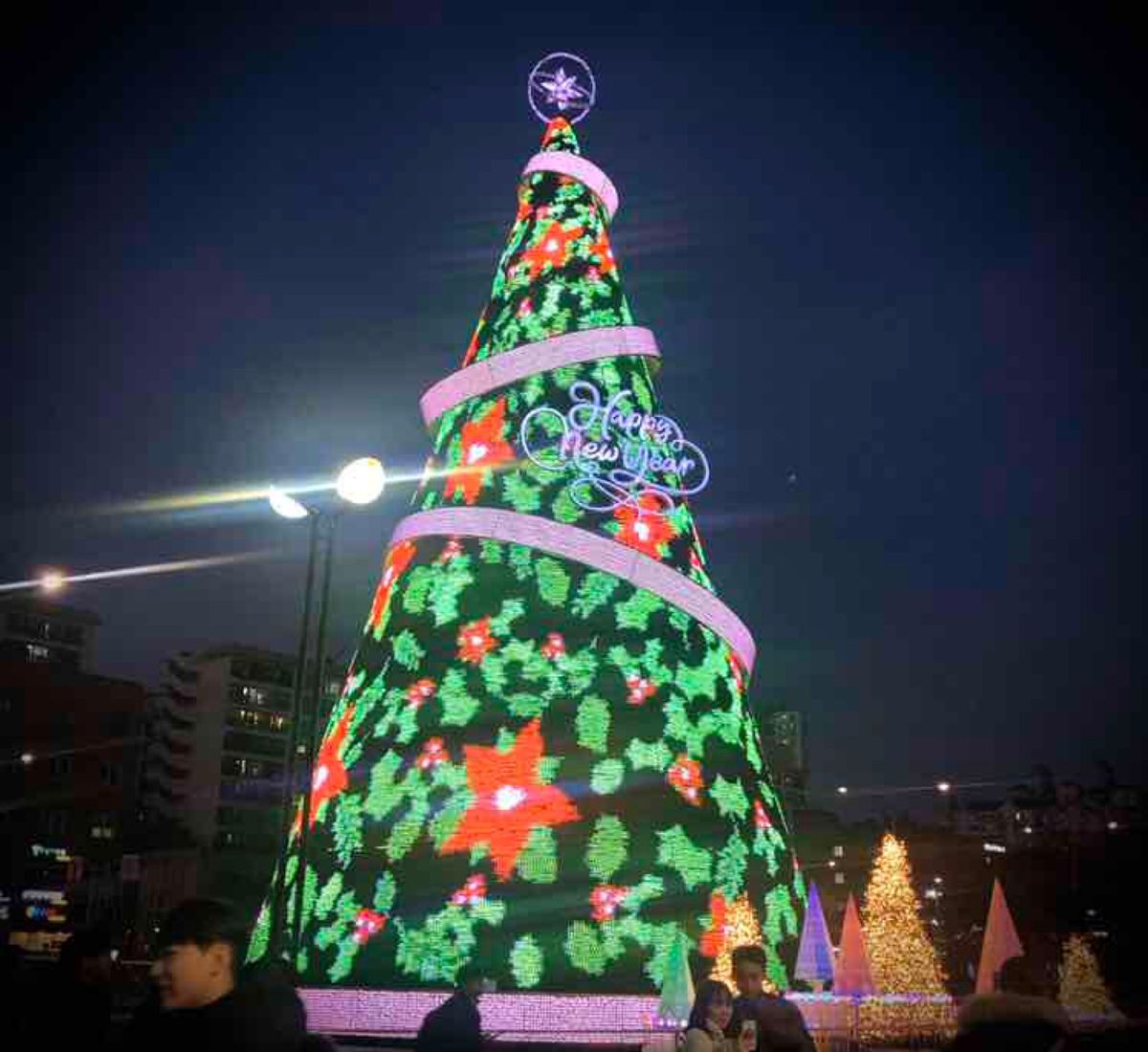 連日気温1,2度前後で、冬の韓国にしてはそこまで寒くないんだろうけど、寒い...