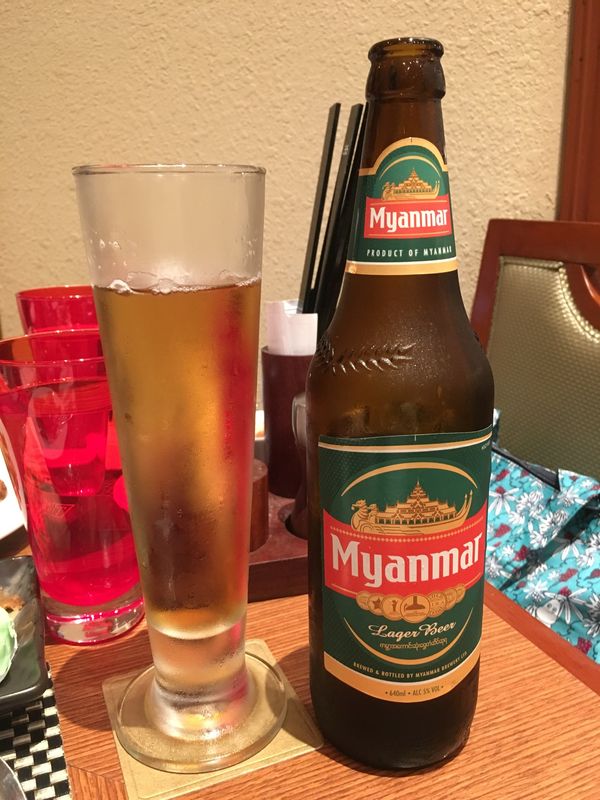 ミャンマー「ぶらり旅」の写真：ミャンマーはビールとバナナが美味かった
...